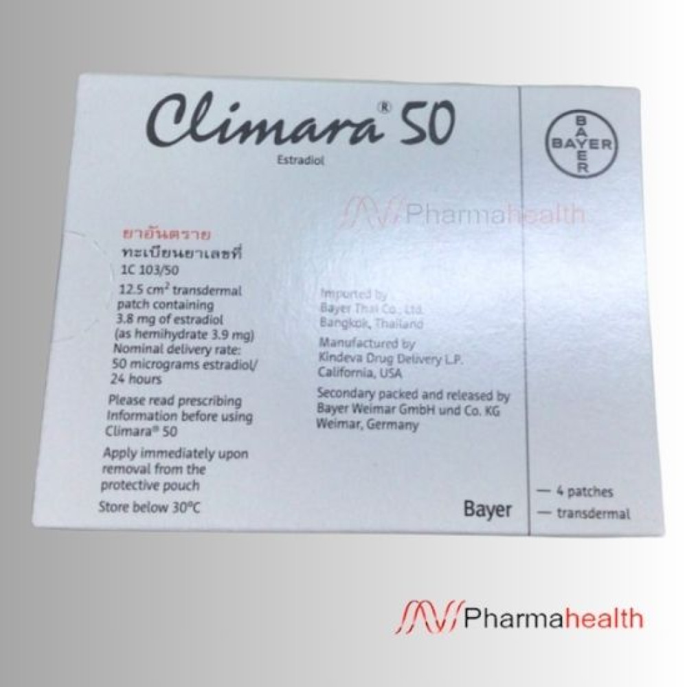 Climara 50 Estradiol Patch